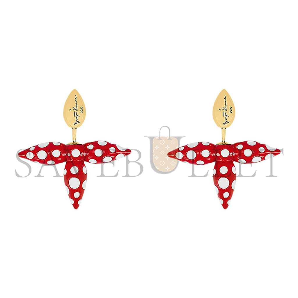 LOUIS VUITTON X YAYOI KUSAMA LOUISETTE INFINITY DOTS EARRINGS M01075